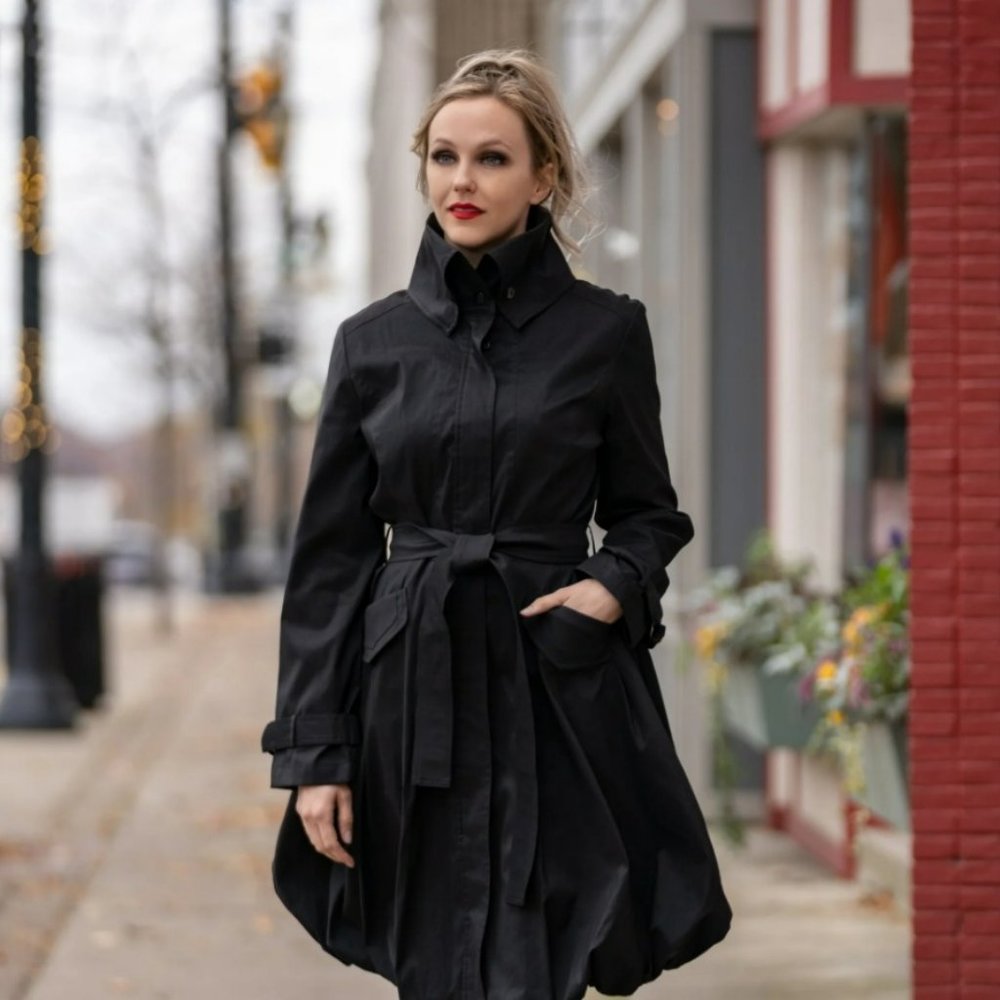 Samuel Dong Bubble Coat Dress